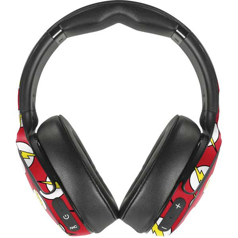 DC Comics The Flash Logo Pattern Skullcandy Venue Skin