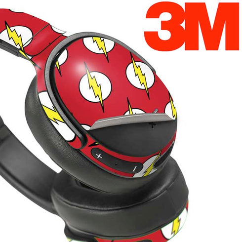 DC Comics The Flash Logo Pattern Skullcandy Venue Skin