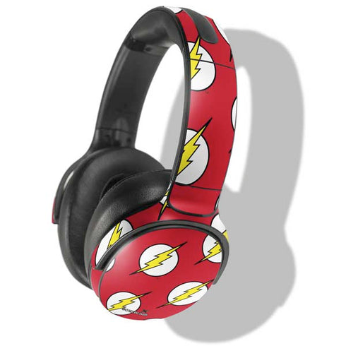DC Comics The Flash Logo Pattern Skullcandy Venue Skin