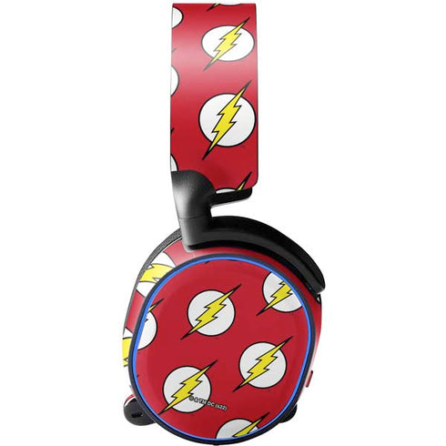 DC Comics The Flash Logo Pattern SteelSeries Arctis 5 Skin