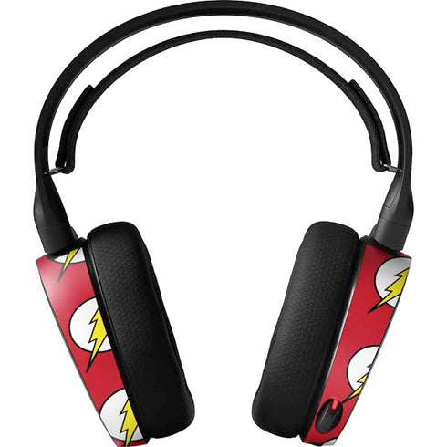 DC Comics The Flash Logo Pattern SteelSeries Arctis 5 Skin