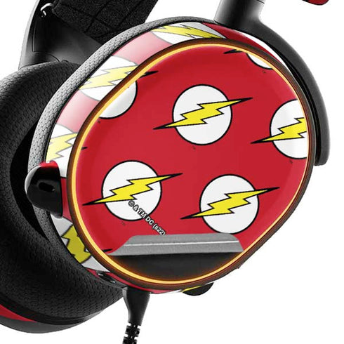DC Comics The Flash Logo Pattern SteelSeries Arctis 5 Skin