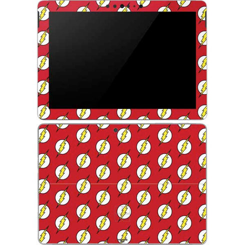 DC Comics The Flash Logo Pattern Surface Go Skin