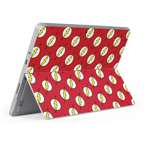 DC Comics The Flash Logo Pattern Surface Go Skin