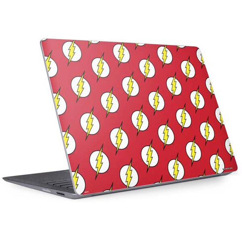 DC Comics The Flash Logo Pattern Surface Laptop 2 Skin
