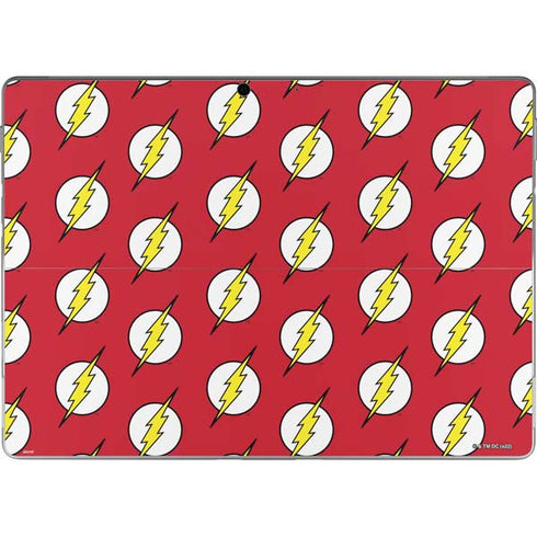 DC Comics The Flash Logo Pattern Surface Pro 8 Skin