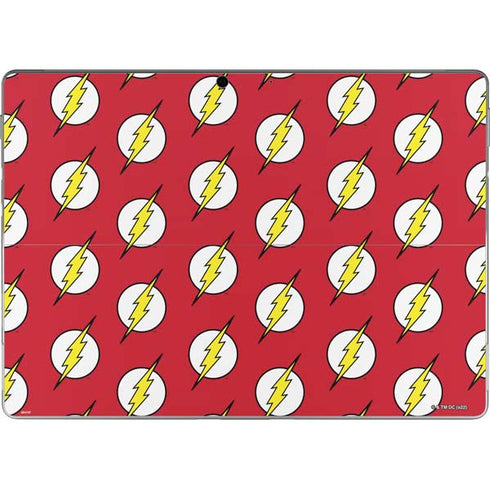 DC Comics The Flash Logo Pattern Surface Pro 9 Skin