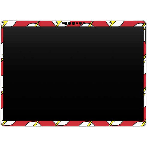 DC Comics The Flash Logo Pattern Surface Pro 9 Skin