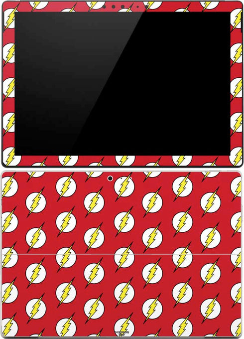 DC Comics The Flash Logo Pattern Surface Pro (2017) Skin