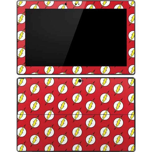 DC Comics The Flash Logo Pattern Surface Pro Tablet Skin