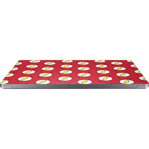 DC Comics The Flash Logo Pattern Universal Laptop 11in (8.8 x 6.2in) Skin