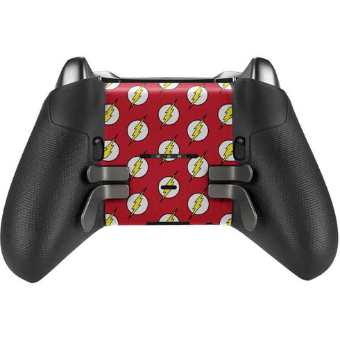 DC Comics The Flash Logo Pattern Xbox Elite Wireless Controller Series 2 Skin