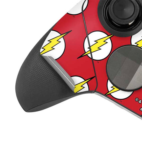 DC Comics The Flash Logo Pattern Xbox Elite Wireless Controller Series 2 Skin