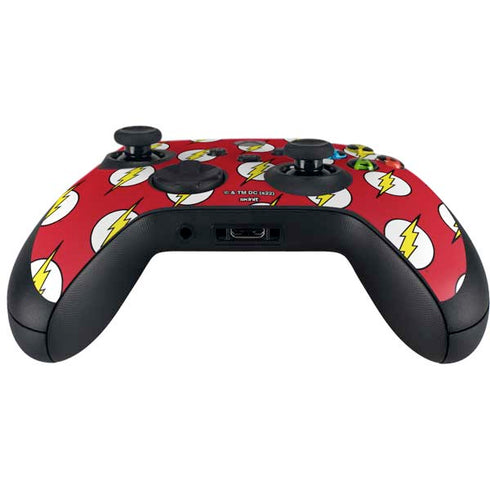 DC Comics The Flash Logo Pattern Xbox Series X Controller Skin
