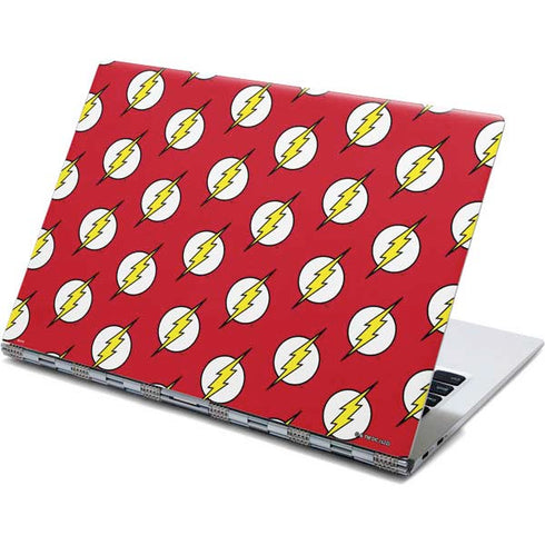 DC Comics The Flash Logo Pattern Yoga 910 2-in-1 14in Touch-Screen Skin