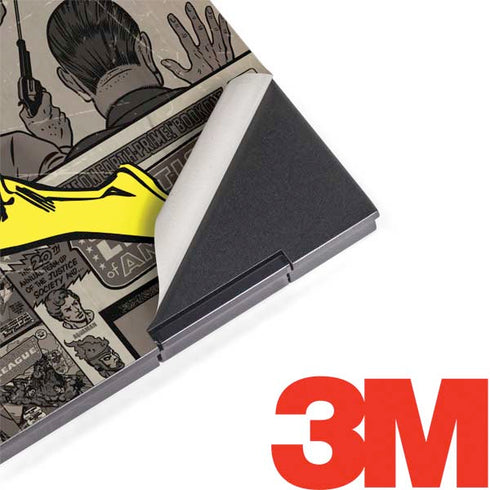 DC Comics The Flash Vintage Action pose pattern HP Envy Skin