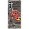 DC Comics The Flash Vintage Action pose pattern Galaxy A13 5G Clear Case