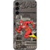 DC Comics The Flash Vintage Action pose pattern Galaxy A14 5G Skin