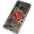 DC Comics The Flash Vintage Action pose pattern Galaxy A21 Clear Case