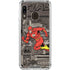 DC Comics The Flash Vintage Action pose pattern Galaxy A30 Clear Case