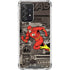 DC Comics The Flash Vintage Action pose pattern Galaxy A52 5G Clear Case