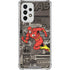 DC Comics The Flash Vintage Action pose pattern Galaxy A53 5G Clear Case