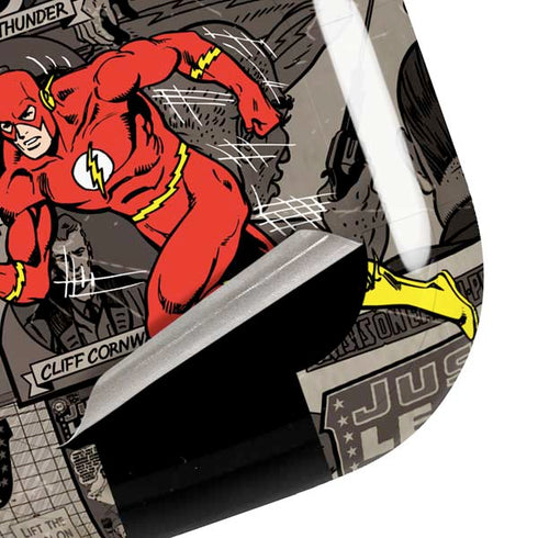 DC Comics The Flash Vintage Action pose pattern Galaxy Buds Pro Skin