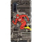 DC Comics The Flash Vintage Action pose pattern Galaxy Note 10 Pro Case