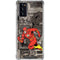 DC Comics The Flash Vintage Action pose pattern Galaxy Note20 5G Clear Case