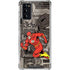 DC Comics The Flash Vintage Action pose pattern Galaxy Note20 5G Clear Case