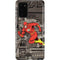 DC Comics The Flash Vintage Action pose pattern Galaxy Note20 5G Pro Case