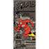 DC Comics The Flash Vintage Action pose pattern Galaxy Note20 Ultra 5G Skin