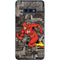 DC Comics The Flash Vintage Action pose pattern Galaxy S10e Skin