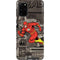 DC Comics The Flash Vintage Action pose pattern Galaxy S20 Plus Pro Case
