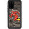 DC Comics The Flash Vintage Action pose pattern Galaxy S20 Plus Waterproof Case
