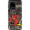 DC Comics The Flash Vintage Action pose pattern Galaxy S20 Ultra 5G Pro Case
