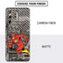 DC Comics The Flash Vintage Action pose pattern Galaxy S20 Ultra 5G Skin