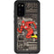 DC Comics The Flash Vintage Action pose pattern Galaxy S20 Waterproof Case