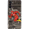 DC Comics The Flash Vintage Action pose pattern Galaxy S21 5G Skin