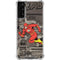 DC Comics The Flash Vintage Action pose pattern Galaxy S21 Plus 5G Clear Case