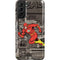 DC Comics The Flash Vintage Action pose pattern Galaxy S21 Plus 5G Pro Case