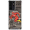 DC Comics The Flash Vintage Action pose pattern Galaxy S21 Ultra 5G Clear Case