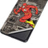 DC Comics The Flash Vintage Action pose pattern Galaxy S21 Ultra 5G Skin