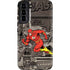 DC Comics The Flash Vintage Action pose pattern Galaxy S22 Plus Pro Case
