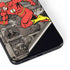 DC Comics The Flash Vintage Action pose pattern Galaxy S22 Plus Skin