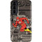 DC Comics The Flash Vintage Action pose pattern Galaxy S22 Pro Case