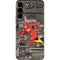 DC Comics The Flash Vintage Action pose pattern Galaxy S22 Skin