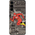 DC Comics The Flash Vintage Action pose pattern Galaxy S22 Skin