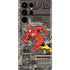 DC Comics The Flash Vintage Action pose pattern Galaxy S22 Ultra Skin