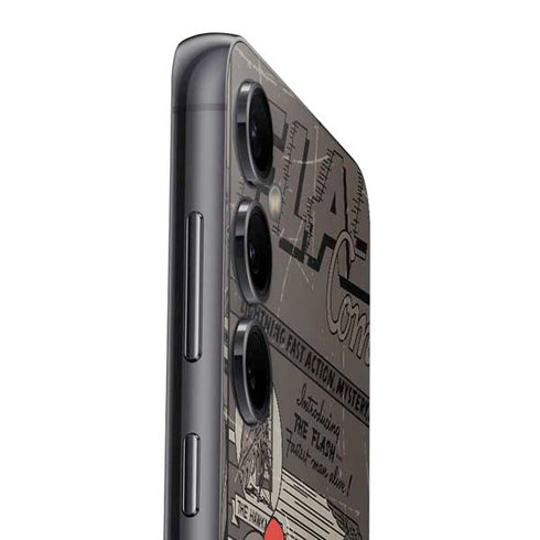 DC Comics Flash Mixed Media Galaxy S23 FE Skin